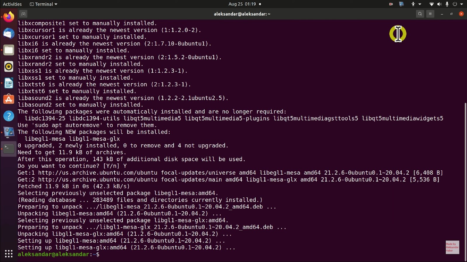 Process of installing Anaconda on Linux